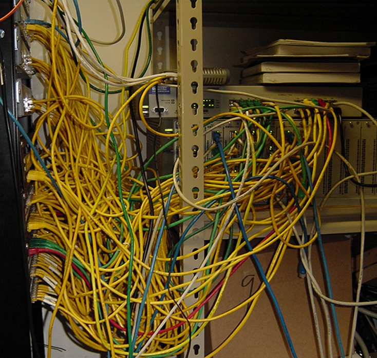 Before photo of the switches